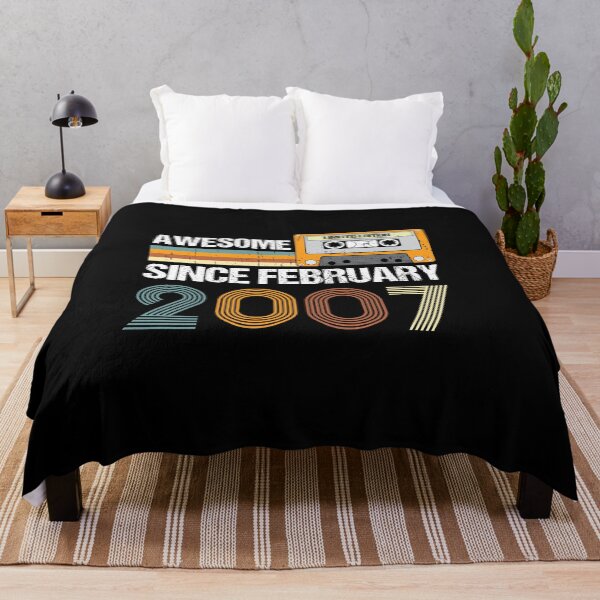 Item preview, Awesome Since February 2007 | 16th Birthday Gifts | 16 Years Old Gifts designed and sold by AMINE  ★★★★★.