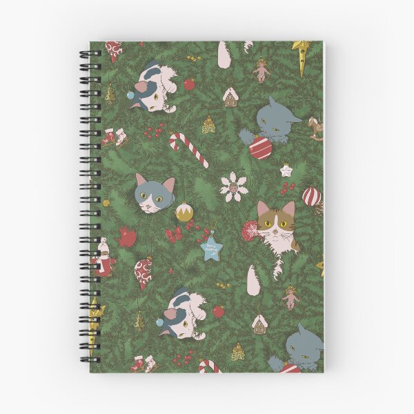 Item preview, Cats on the Christmas Tree designed and sold by Feroniae.