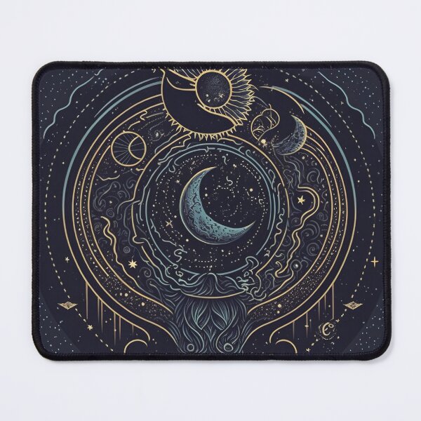 Item preview, Celestial Moon print will add a touch of whimsy and charm to your home or office. designed and sold by ToucanKrafts.