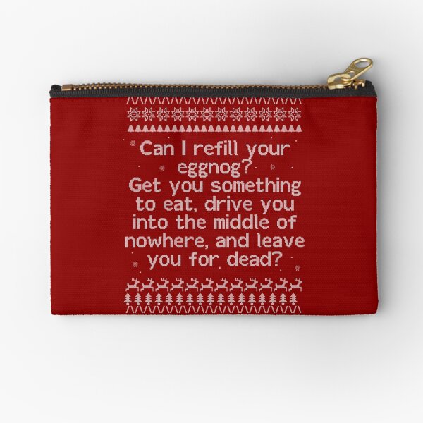 Item preview, Christmas Vacation Ugly Sweater - Can I refill your eggnog? designed and sold by RedRainDesigns.