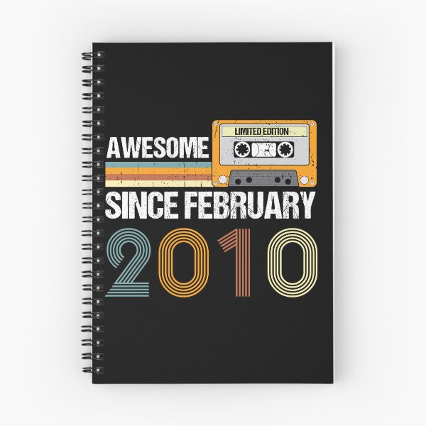 Item preview, Awesome Since February 2010 | 13th Birthday Gifts | 13 Years Old Gifts designed and sold by AMINE  ★★★★★.