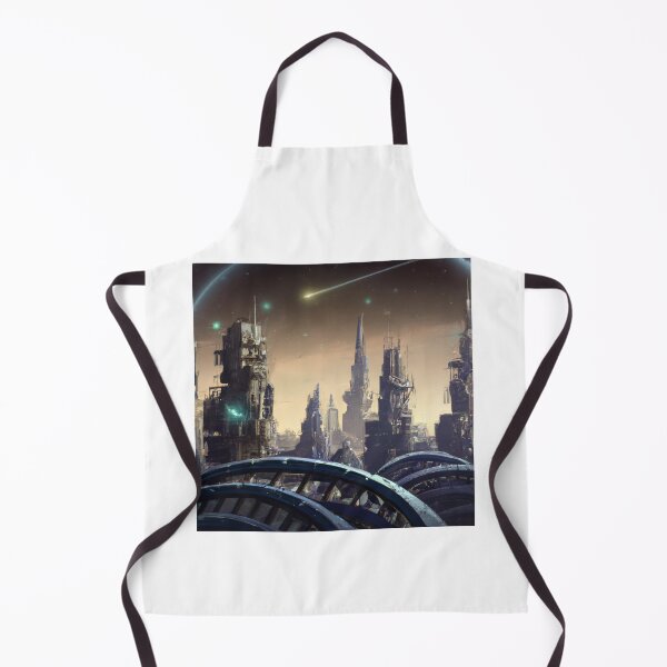 Item preview, Futuristic city Lunar Chronicles designed and sold by addict2reading.