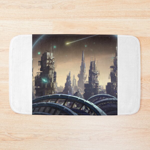 Item preview, Futuristic city Lunar Chronicles designed and sold by addict2reading.