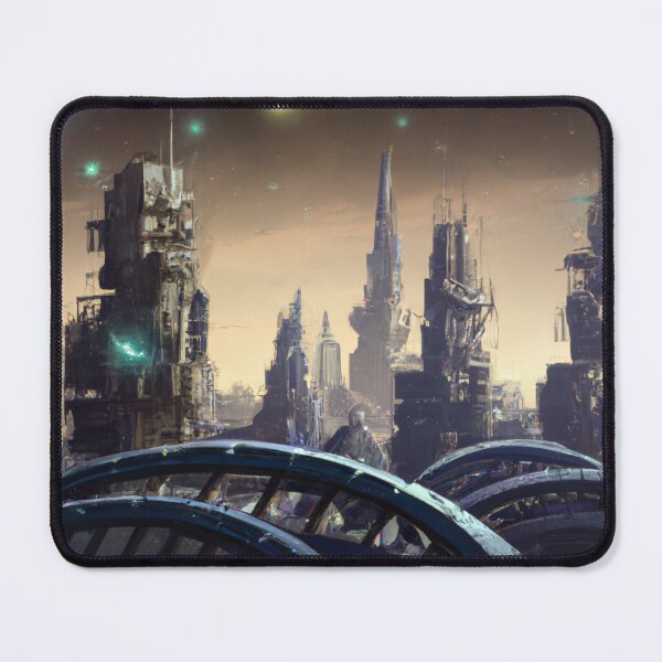 Item preview, Futuristic city Lunar Chronicles designed and sold by addict2reading.