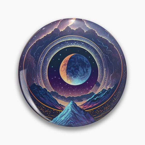 Item preview, Celestial Moon print will add a touch of whimsy and charm to your home or office. designed and sold by ToucanKrafts.