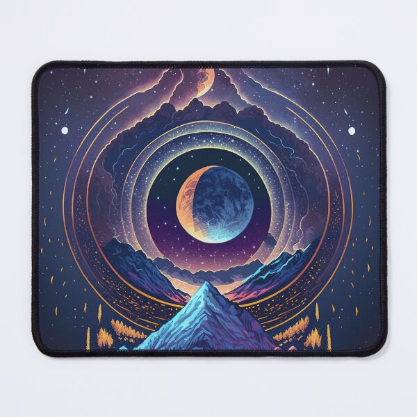 Item preview, Celestial Moon print will add a touch of whimsy and charm to your home or office. designed and sold by ToucanKrafts.