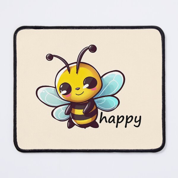 Item preview, Bee Happy - Cute designed and sold by Bondoboxy.