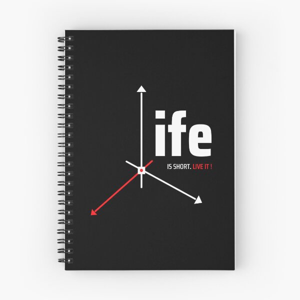 Item preview, Life is Short. Live It! designed and sold by Opine.