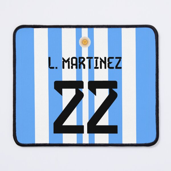 Item preview, Lautaro Martínez - Argentina World Cup designed and sold by On Target Sports.