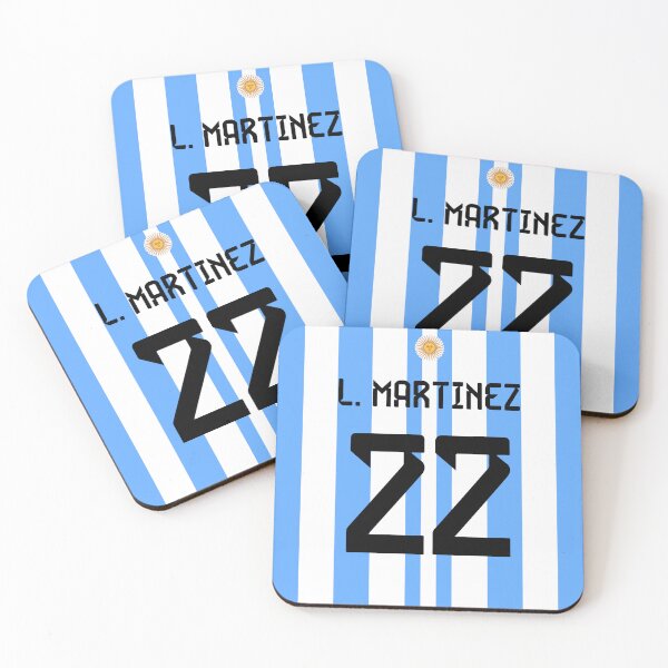 Item preview, Lautaro Martínez - Argentina World Cup designed and sold by On Target Sports.