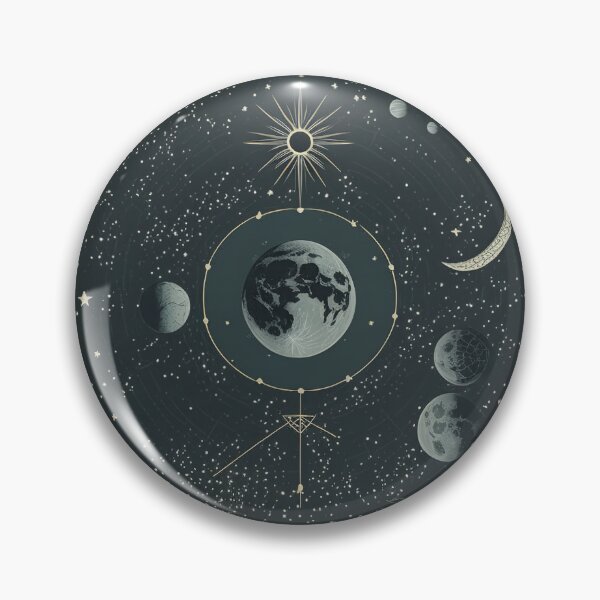Item preview, Celestial Moon print will add a touch of whimsy and charm to your home or office. designed and sold by ToucanKrafts.