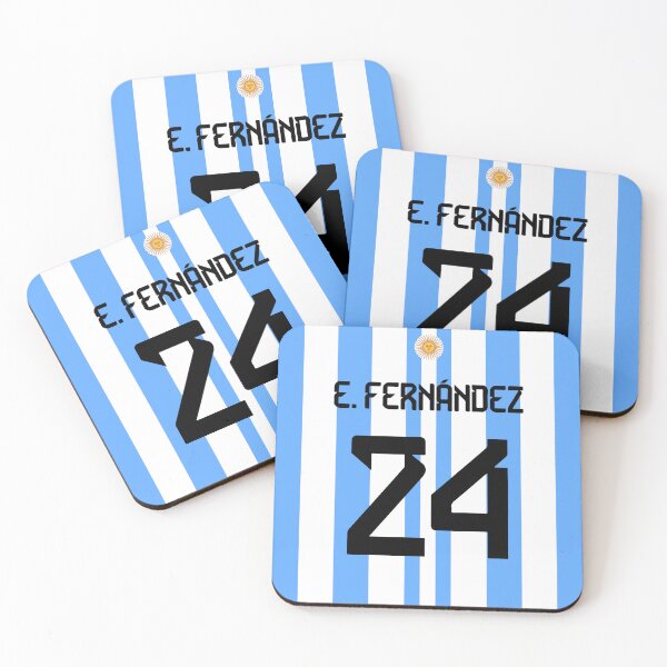 Artikelvorschau, Enzo Fernandez - Argentinien Weltmeisterschaft entworfen und verkauft von On Target Sports.