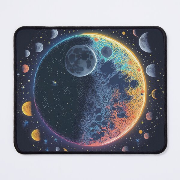 Item preview, Celestial Moon print will add a touch of whimsy and charm to your home or office. designed and sold by ToucanKrafts.