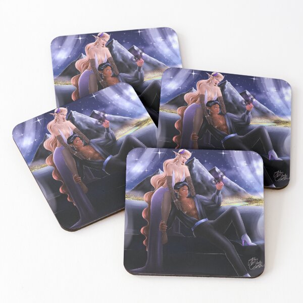 Item preview, Lord and Lady Night designed and sold by artfaerie.