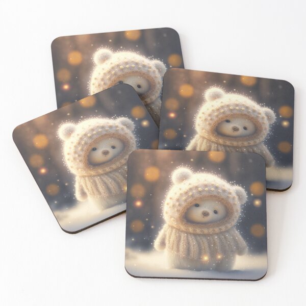 Item preview, Cute Bear dressed in winter clothes 2 designed and sold by Juliascutecornr.