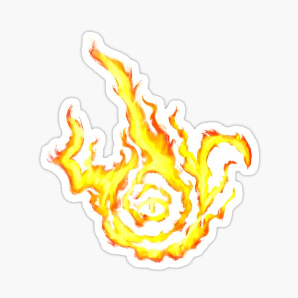 Artikel-Vorschau von Elden Ring Emblem Symbol Rasende Flamme, designt und verkauft von trentnin.
