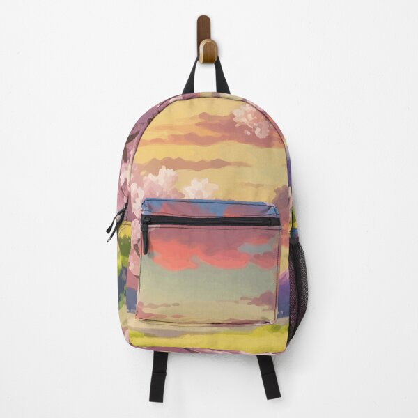 Item preview, Anime Illustration of Sakura and Mountain designed and sold by neverenddreams.