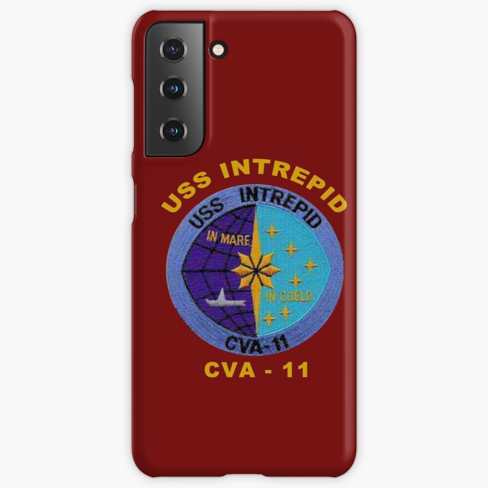 "USS Intrepid (CV/CVA/CVS11) Crest for Dark Backgrounds" Samsung