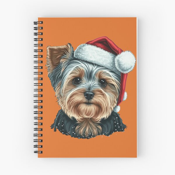 Item preview, Dog Yorkshire Santa hat designed and sold by FunArt4You.