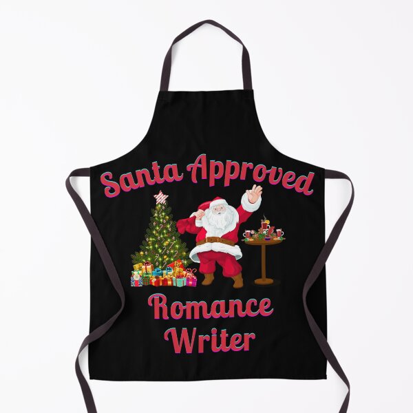 Item preview, Santa Approved Romance Writer - Black Background designed and sold by TheKnightWriter.