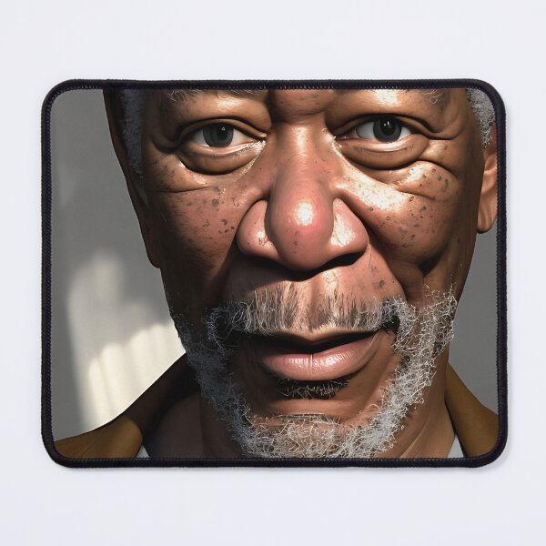 Item preview, Morgan Freeman 3d render designed and sold by HappyAiCcidents.