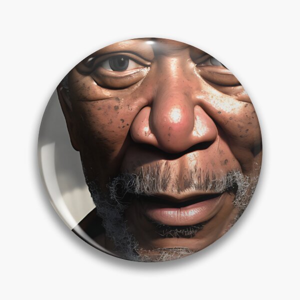 Artikelvorschau, Morgan Freeman 3D-Darstellung entworfen und verkauft von HappyAiCcidents.