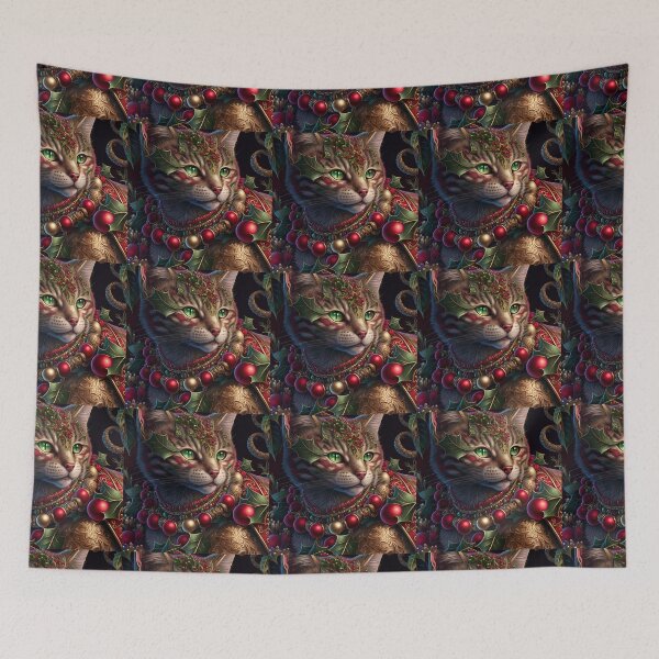 Item preview, Christmas Kittens 2 designed and sold by idreamaboutcats.