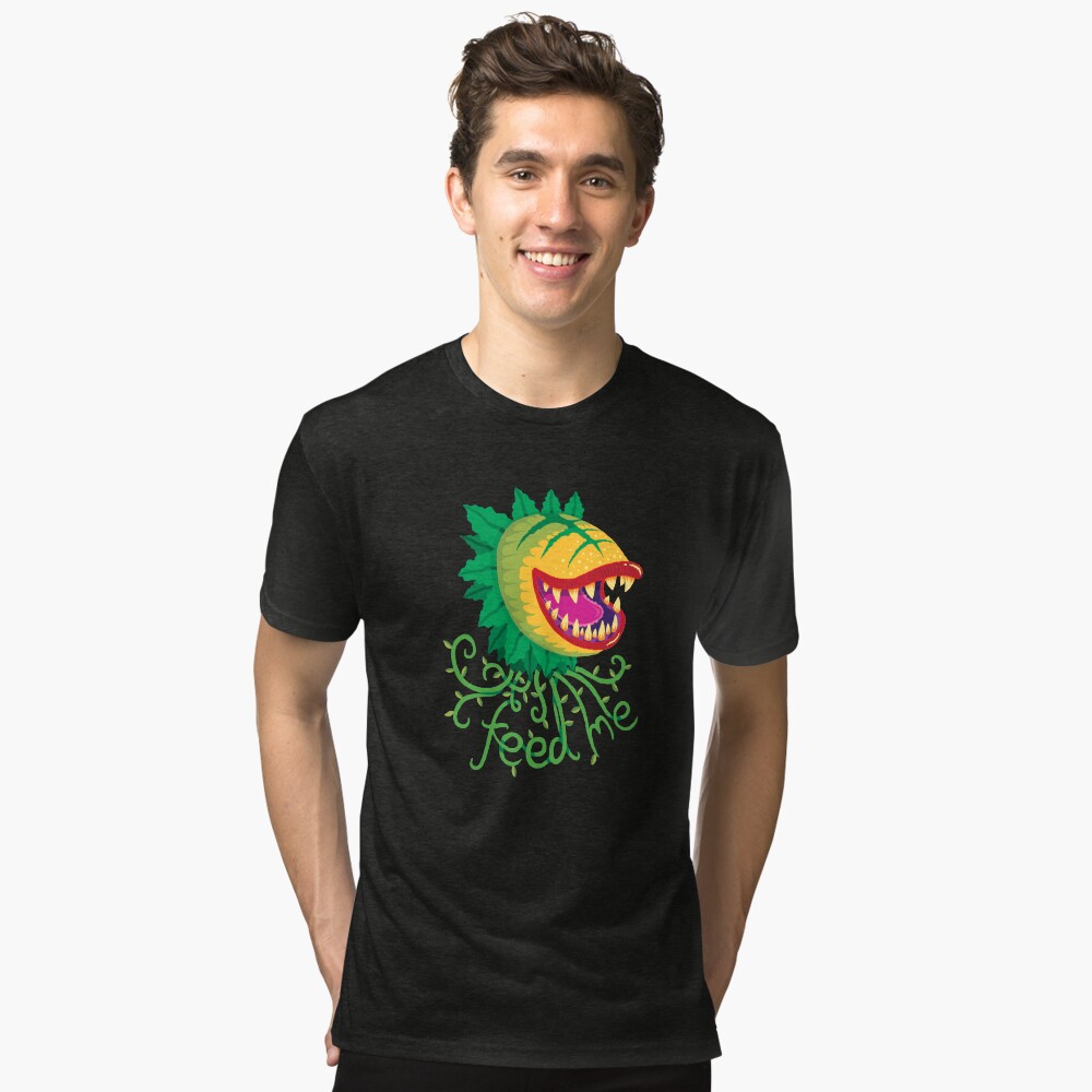 Vista previa del artículo con la obra «Camiseta de tejido mixto», diseñado y vendido por DinoMike.