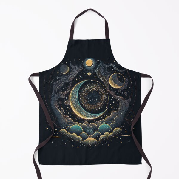 Item preview, Celestial Moon print will add a touch of whimsy and charm to your home or office. designed and sold by ToucanKrafts.