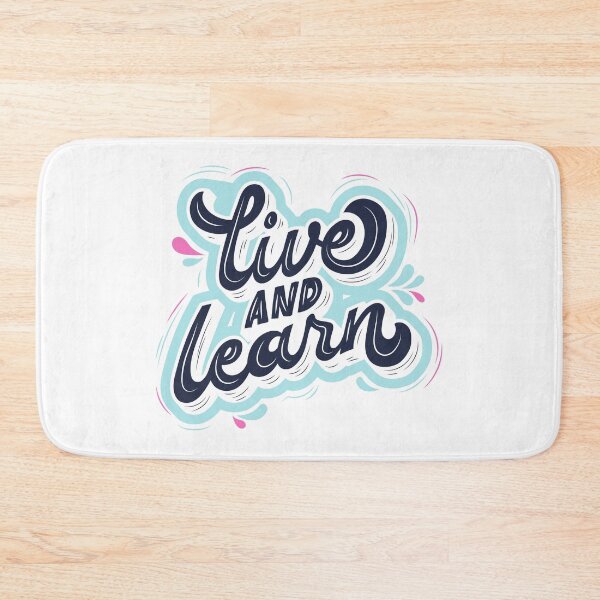 Item preview, LIVE AND LEARN designed and sold by Kaizen-Shop.