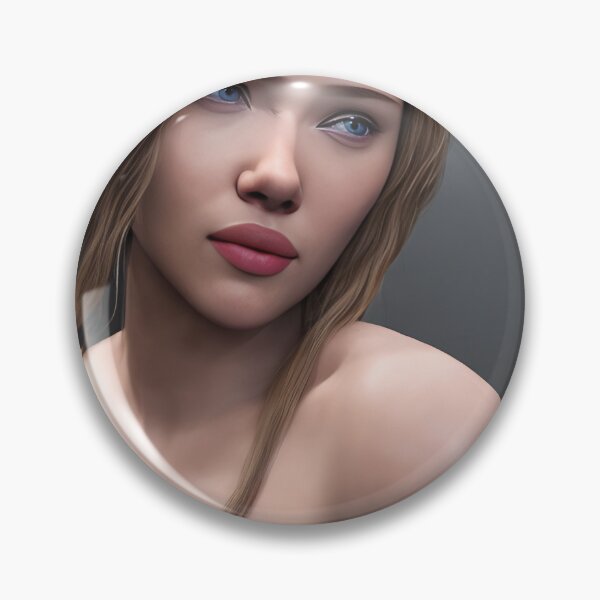 Artikelvorschau, Scarlett Johansson 3D-Darstellung entworfen und verkauft von HappyAiCcidents.