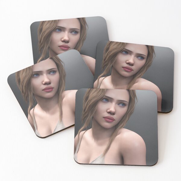 Item preview, Scarlett Johansson 3d render  designed and sold by HappyAiCcidents.