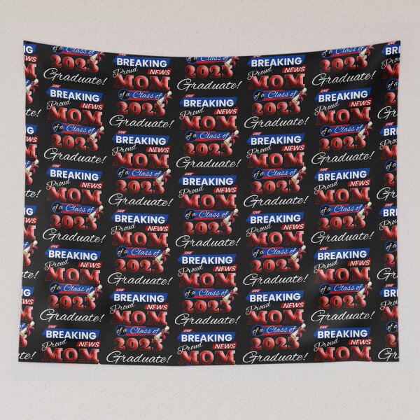 Item preview, GRADUATED 2023, PROUD MOM OF A 2023 GRADUATE, CLASS OF 23 designed and sold by R B Chrystal.