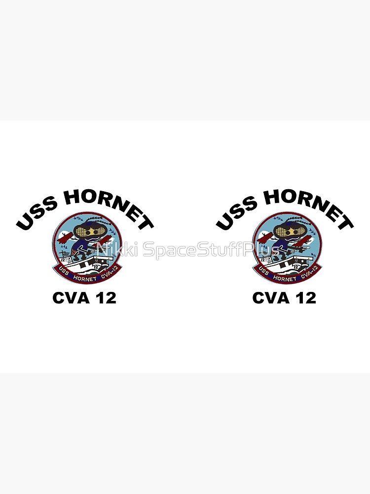 USS Hornet CV CVA CVS 12 Crest Hardcover Journal By Spacestuffplus Redbubble