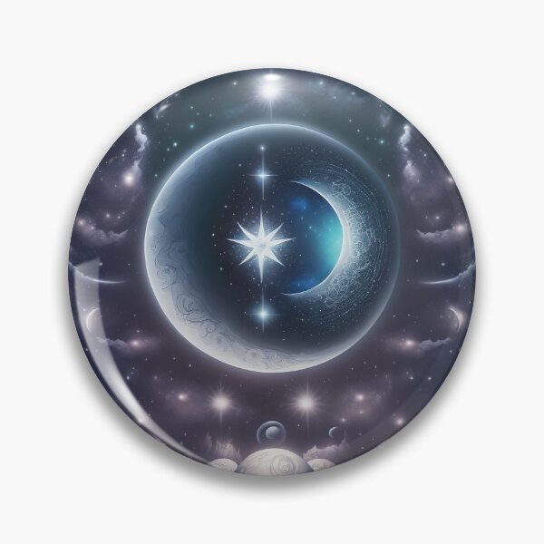 Item preview, Celestial Moon print will add a touch of whimsy and charm to your home or office. designed and sold by ToucanKrafts.
