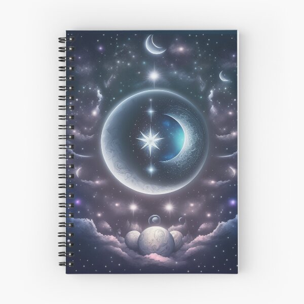 Item preview, Celestial Moon print will add a touch of whimsy and charm to your home or office. designed and sold by ToucanKrafts.