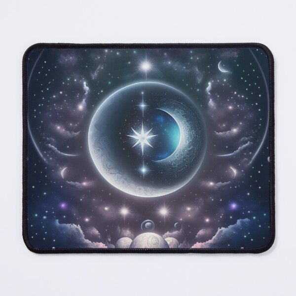 Item preview, Celestial Moon print will add a touch of whimsy and charm to your home or office. designed and sold by ToucanKrafts.