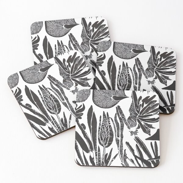 Item preview, Mid Century Modern Botanical Art Digital Painting designed and sold by PrintsCoolArt.