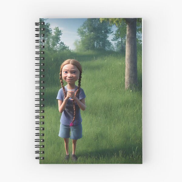 Item preview, Greta Thunberg render 3d 2 designed and sold by HappyAiCcidents.