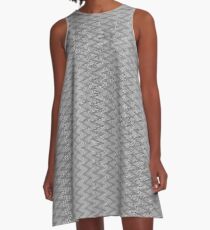 Psychedelic Pattern A-Line Dress