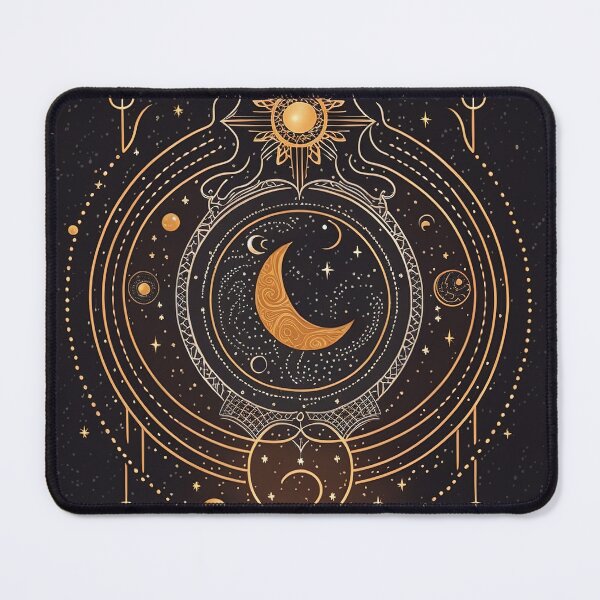 Item preview, Celestial Moon print will add a touch of whimsy and charm to your home or office designed and sold by ToucanKrafts.