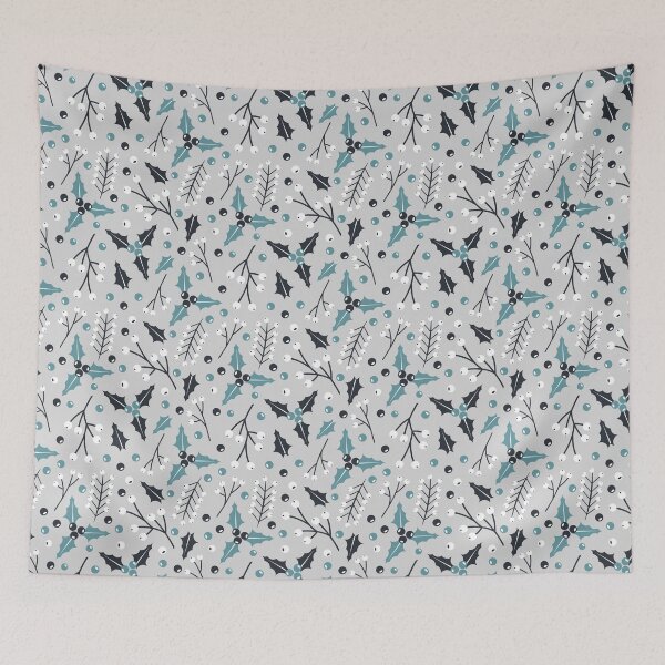 Item preview, Winter Berries Pattern designed and sold by prirajdesigns.