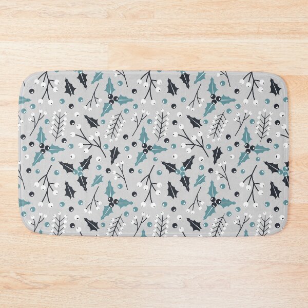 Item preview, Winter Berries Pattern designed and sold by prirajdesigns.