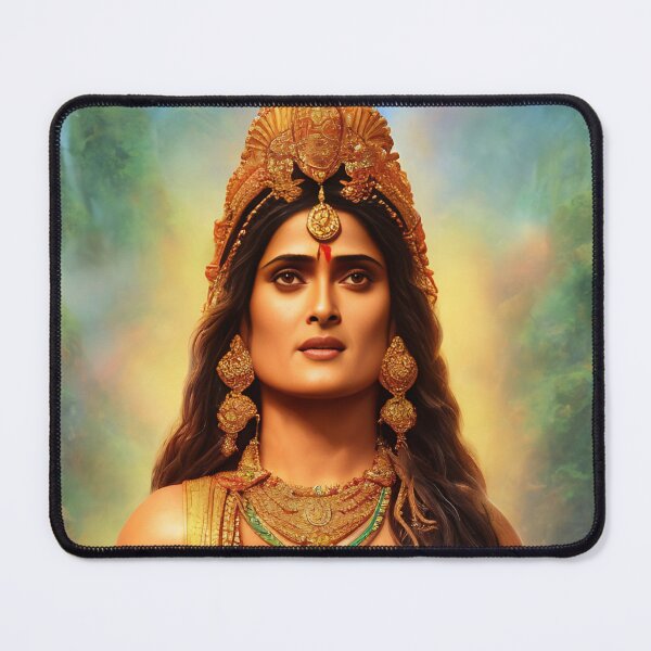 Item preview, Hindu Goddess Salma Hayek 3d render designed and sold by HappyAiCcidents.