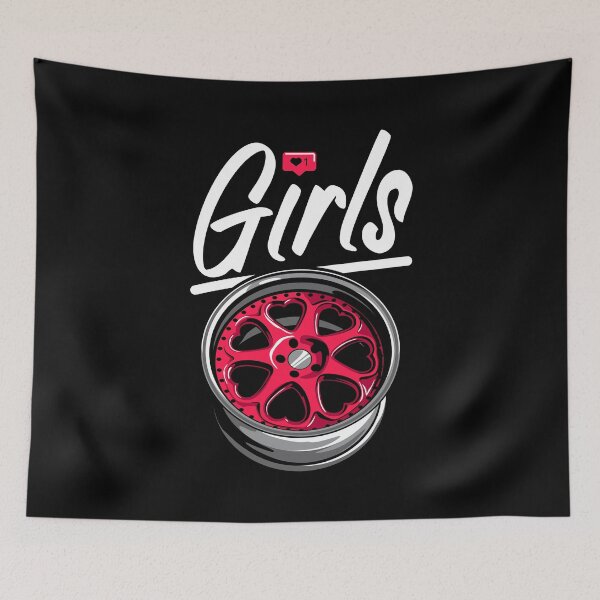 Item preview, wheel girl designed and sold by stncmerch.