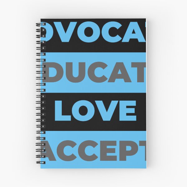 Item preview, Advocate Educate Love Accept designed and sold by Opine.