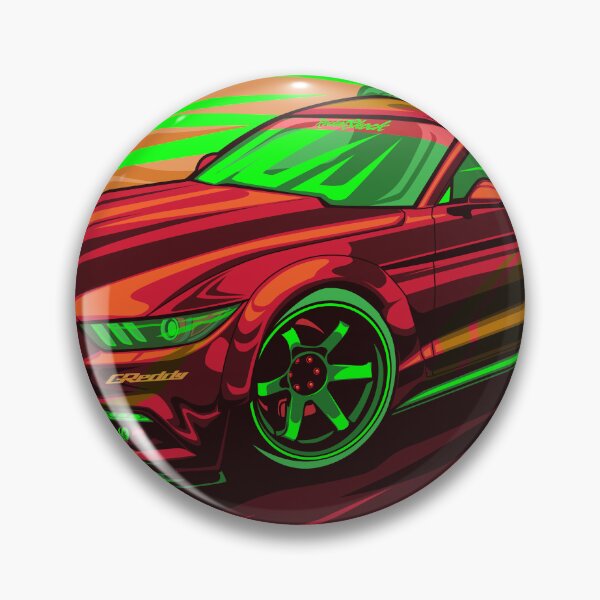Item preview, Ford Mustang pony GT Eco boost 2016 illustration graphics designed and sold by Rocket Shock.