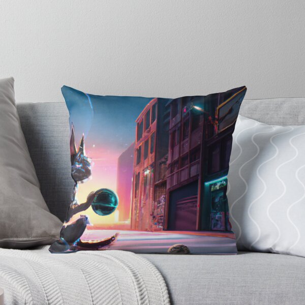 Item preview, gato ciberpunk designed and sold by magicadesign.