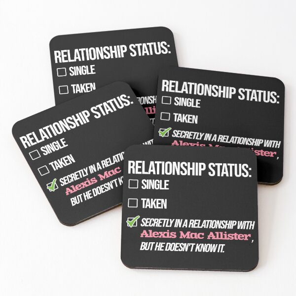 Item preview, Alexis Mac Allister - Relationship designed and sold by 2Girls1Shirt.