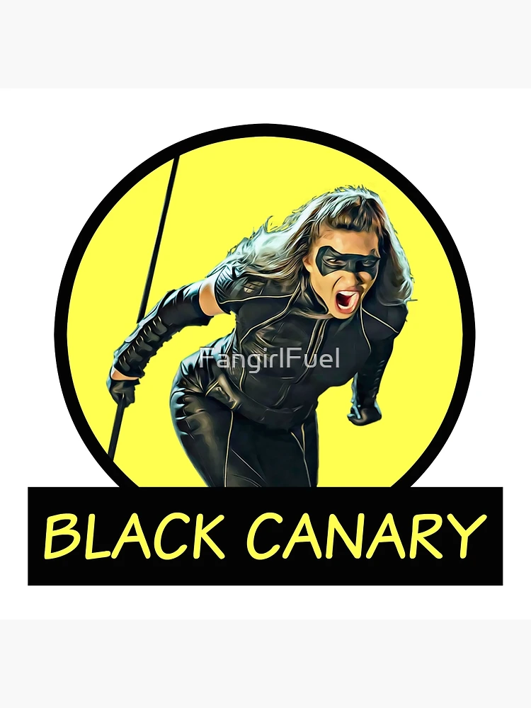 Dinah Drake - Black Canary - Comic Book Text - Canary Cry Poster for Sale  by FangirlFuel